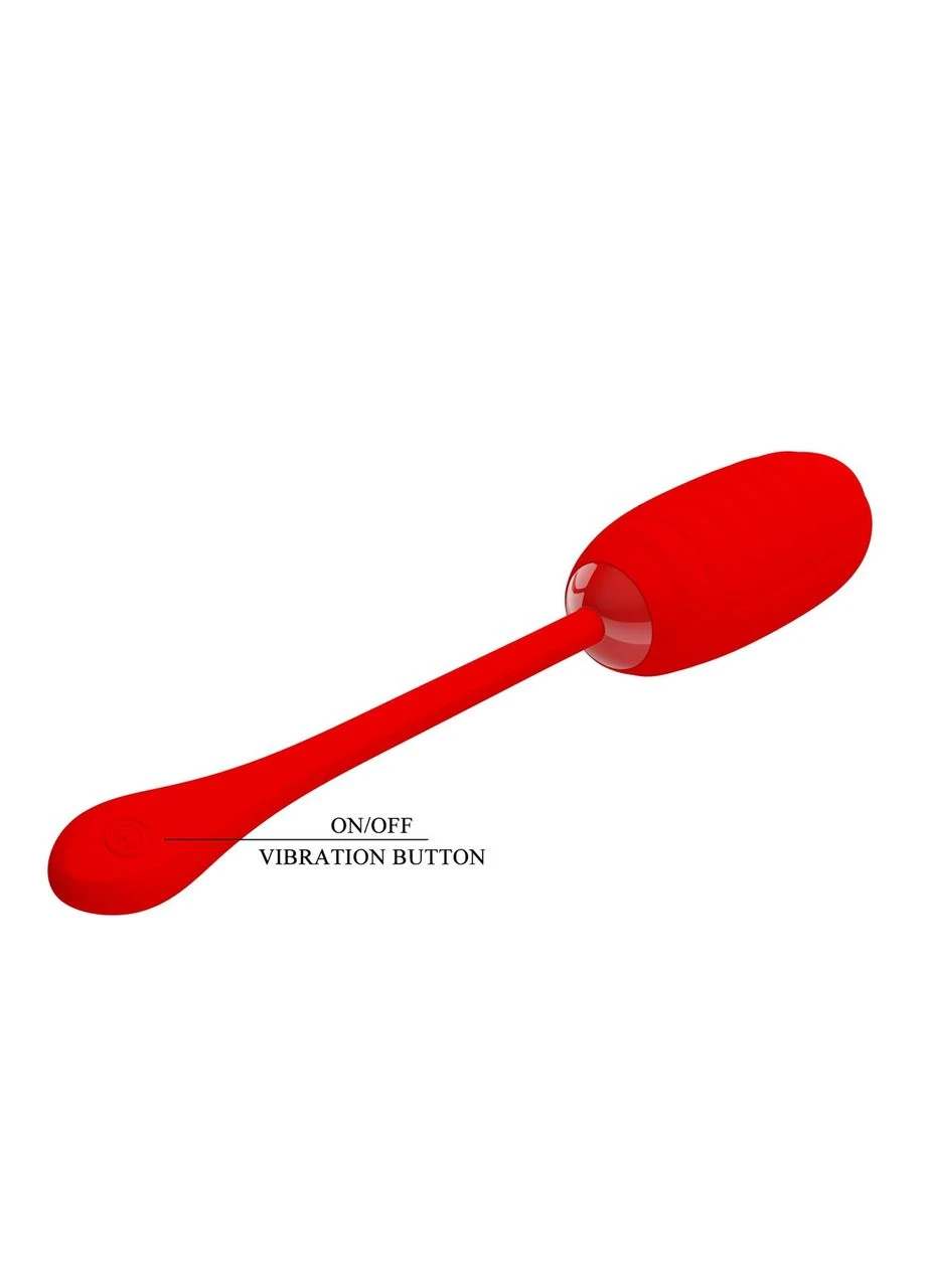 Виброяйцо серии Kirk EGG Red, BI-014654-2 Pretty Love (383118572)