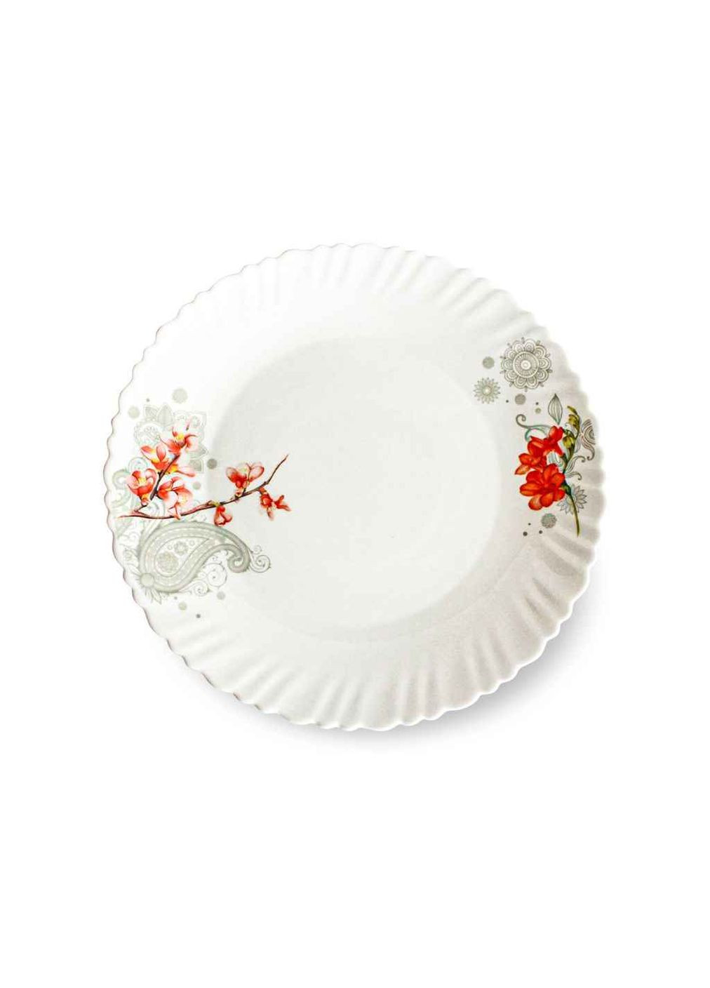 Тарелка d=9,5' 30072-01-16003 "Айва оранж" 6шт/уп SNT (356456113)