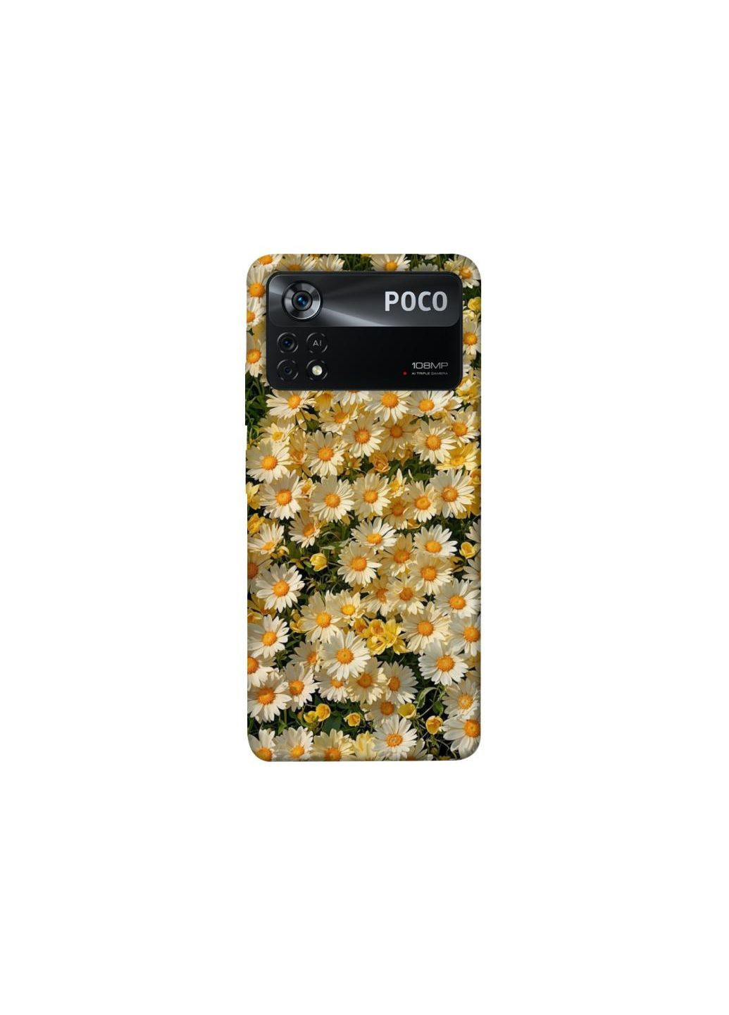 Чехол на Xiaomi Poco X4 Pro 5G Camomile Frontalka (349832502)