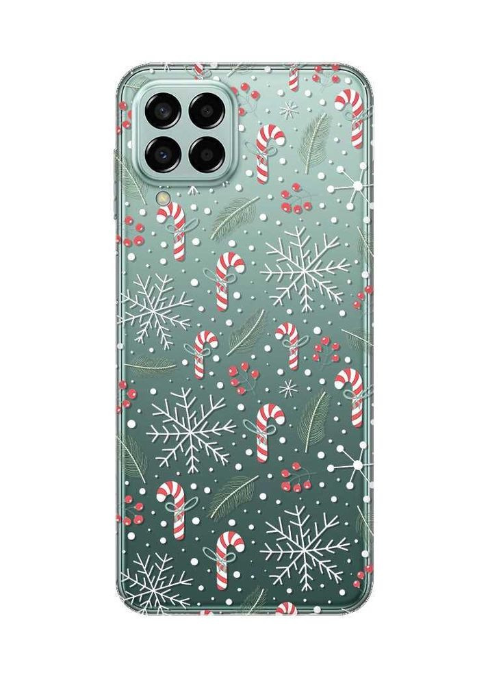 Чехол на Samsung Galaxy M33 5G Новогодний фон (принт 199) Creative (362966512)