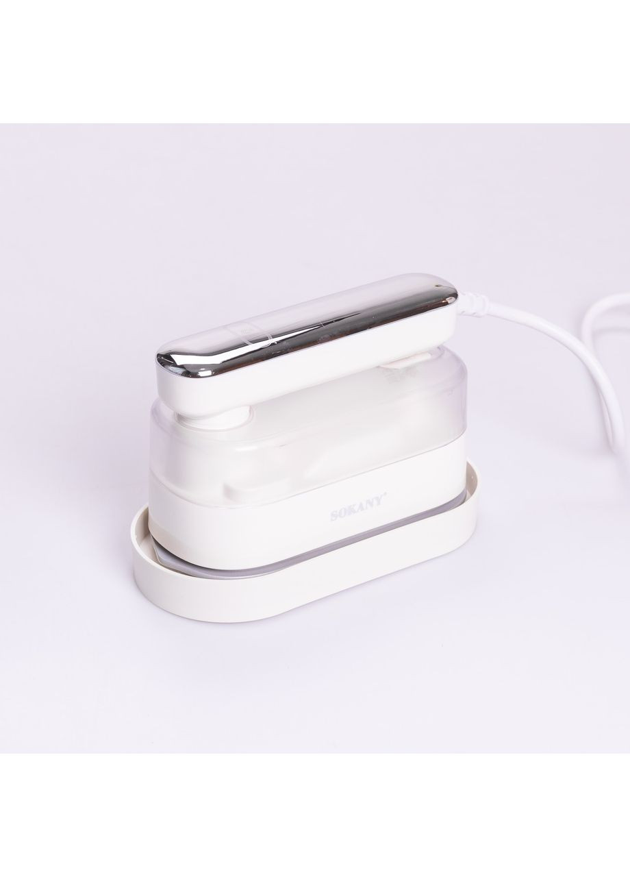 Дорожня праска з парогенератором 1200 Вт Білий SK-11045 Sokany (360602091)