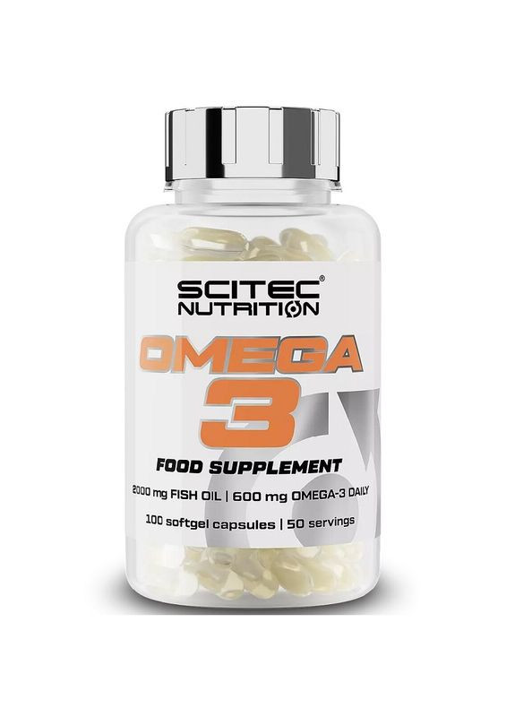 Омега-3 Omega 3 100 caps Scitec Nutrition (282744817)