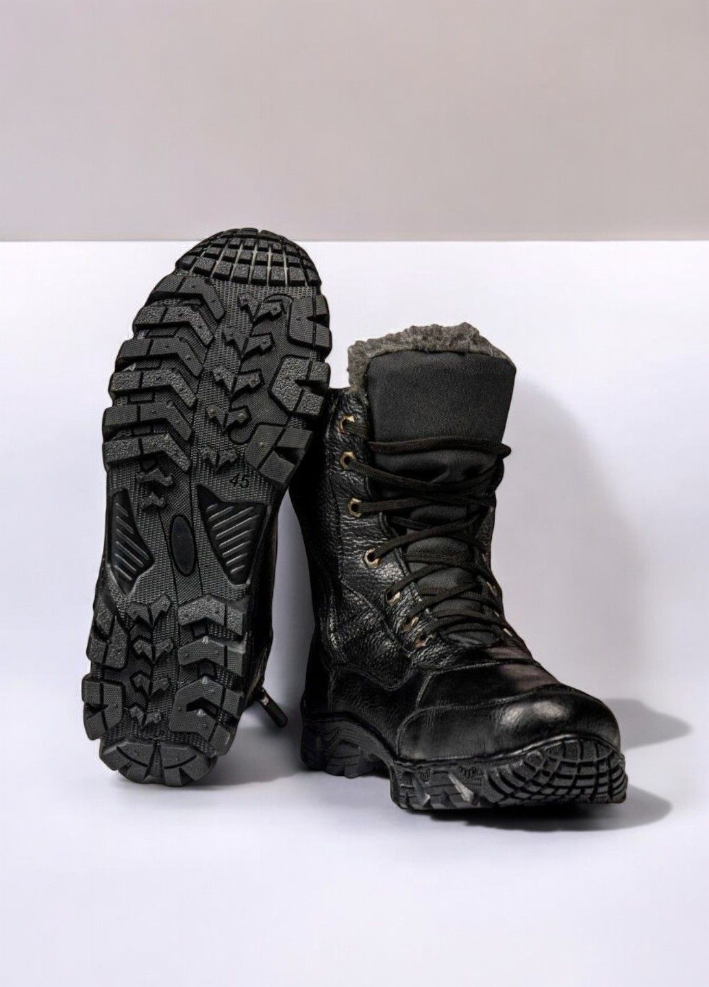 Демісезонні Чоловічі Тактичні Берці. 36-50р Чорні. Витримують постійні навантаження! MBDM-1008 No Brand (301138797)