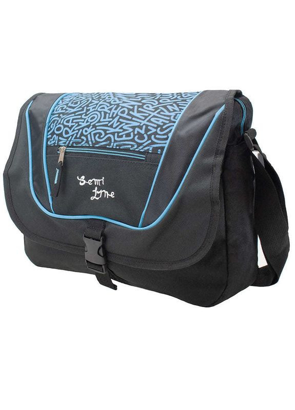 Сумка через плечо 9 Black/Blue (DAS303090) Semi Line (328261968)