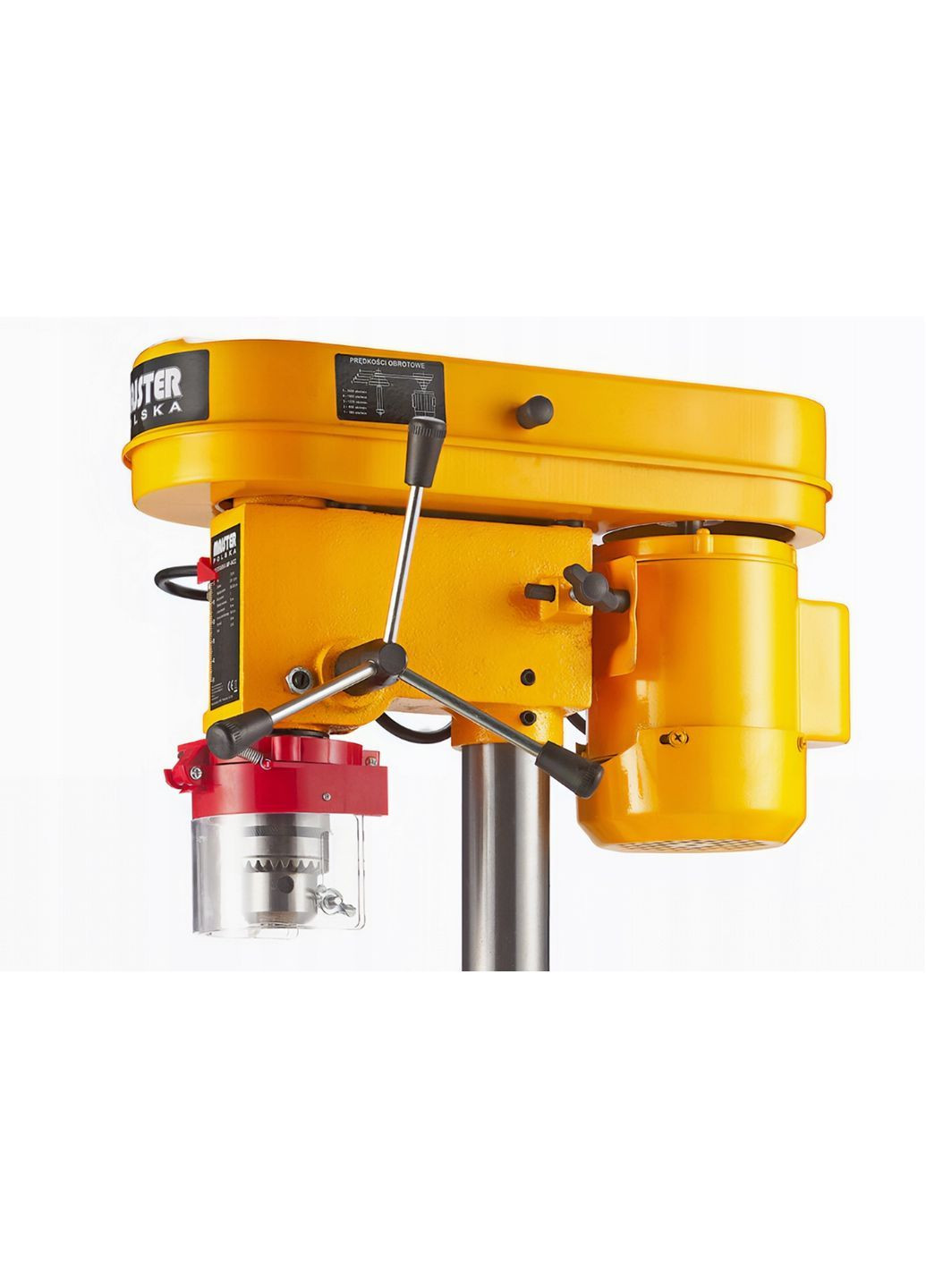Свердлильний верстат з індукційним колонним столом 1700Вт + регульовані тисці MAJSTER POLSKA (371812268)