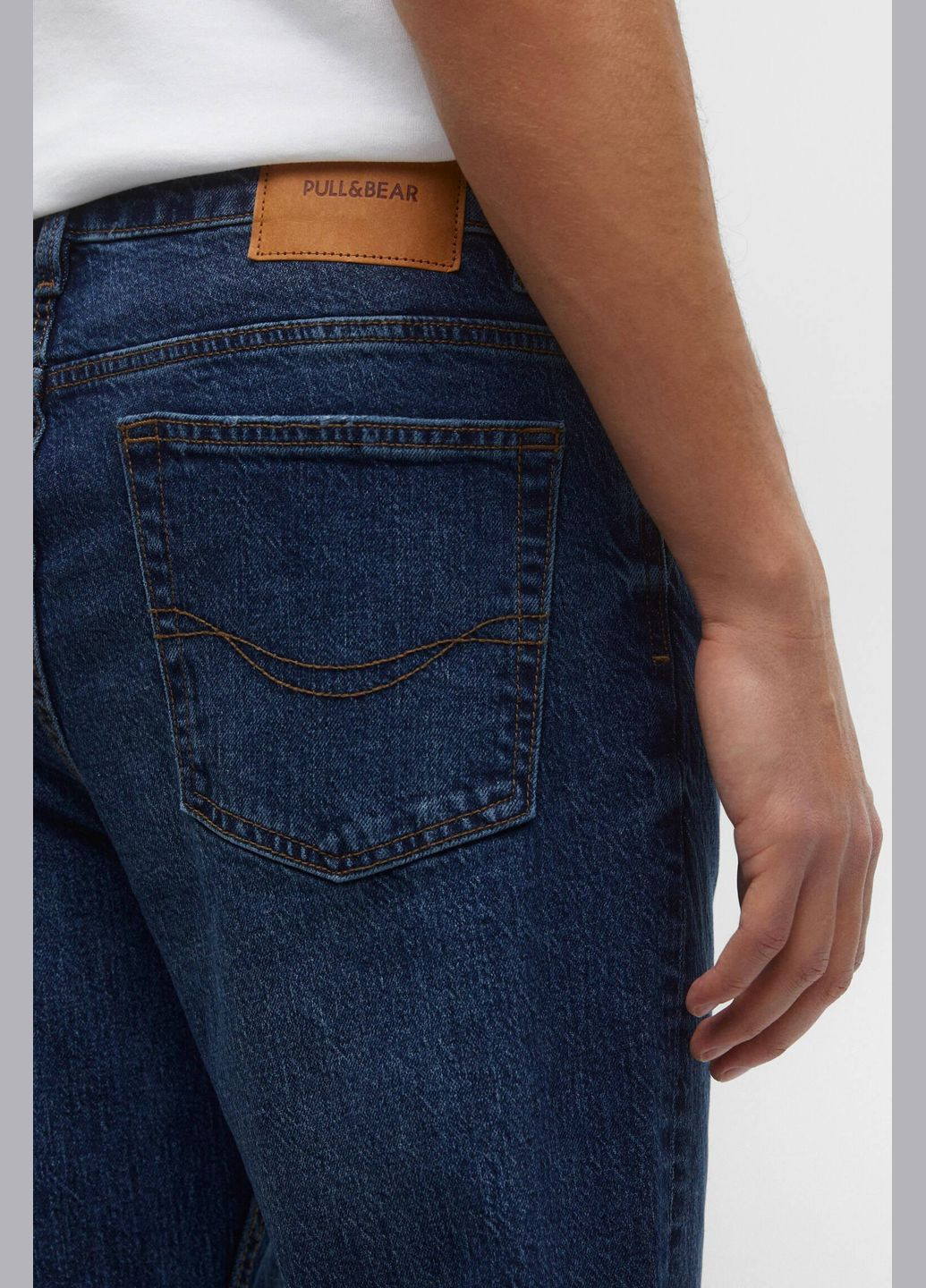 Темно-синие джинсы демисезон,темно-синий, Pull & Bear