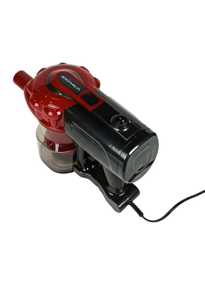 Пилосос ручний циклон GCVC-2001 HB 600 Вт червоний Grunhelm (364758088)