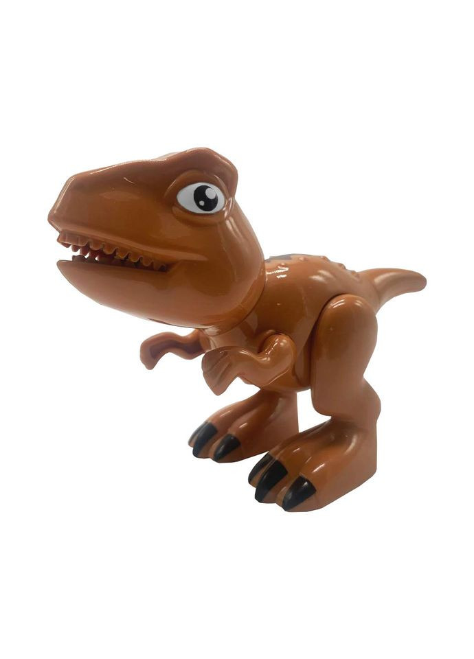 Игрушка трещотка Динозавр S38 Коричневый Bambi (304406953)