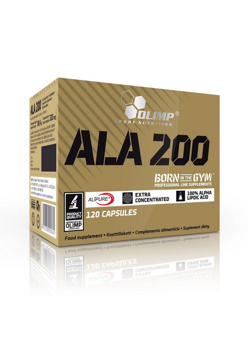 Натуральна добавка ALA 200, 120 капсул Olimp (293341096)