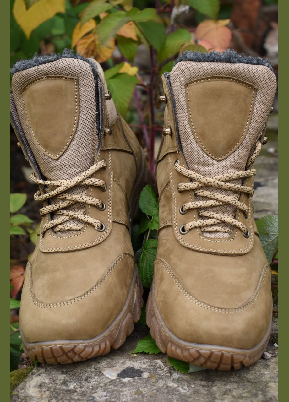 Чоловічі Демісезонні Тактичні Берці. 36-48р Койот. З Натуральної шкіри! MSDM-1024 No Brand (301137954)