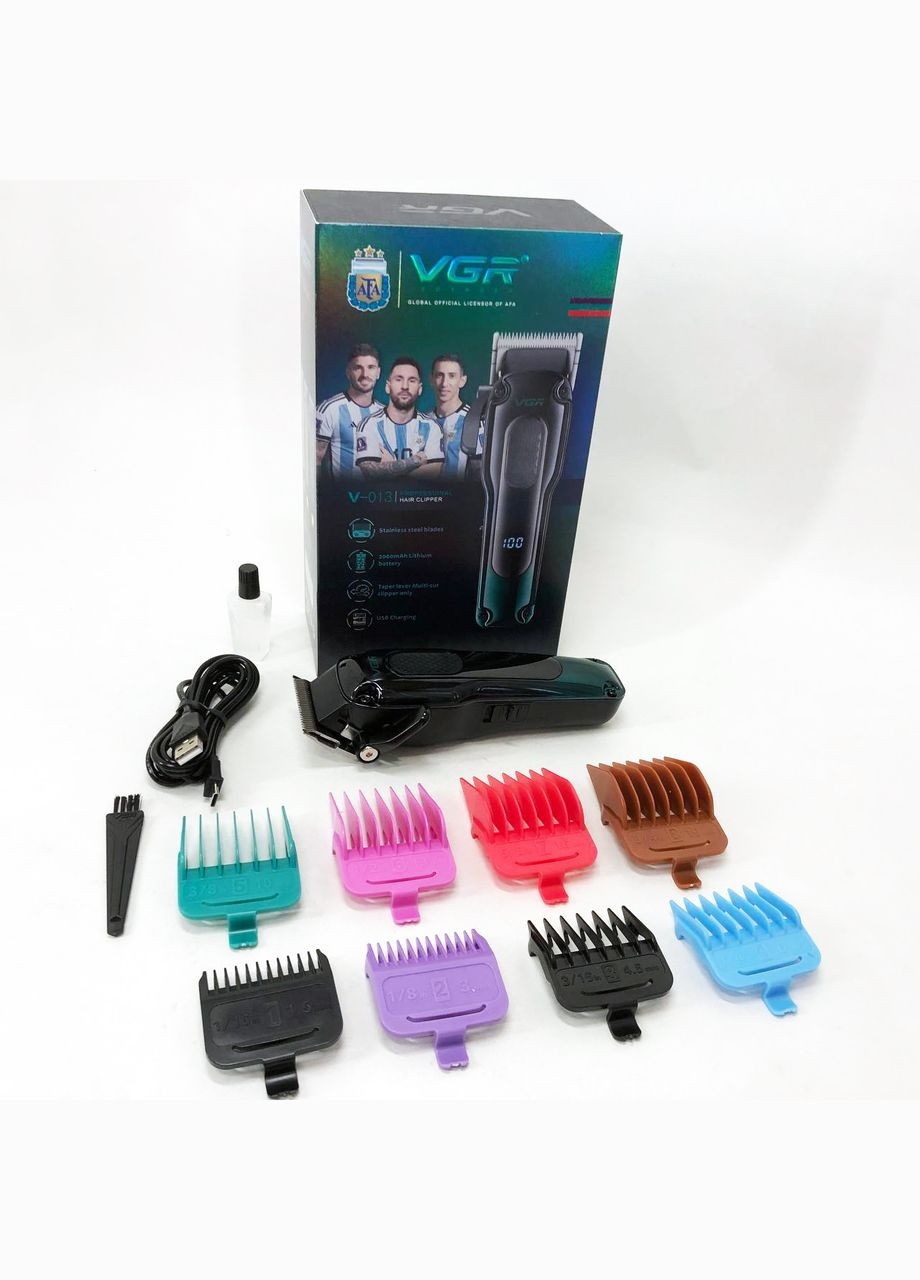 Триммер для бороды и тела, V-013 PROFCOMPLEX триммер для стрижки волос. Цвет: зеленый VGR (364664313)