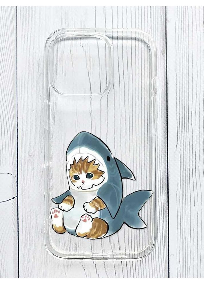 Прозорий чохол на iPhone 16 Pro Max Кошеня (принт 120) Creative (355399824)