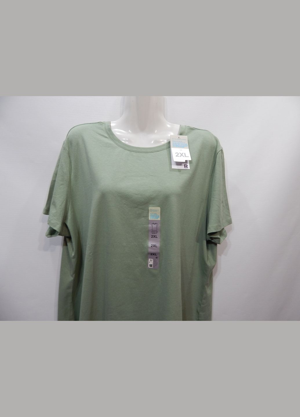 ФУТБОЛКА женская фирменная оригинал Батал 54-56 р. 102фн (только в указанном размере, только 1 шт) Primark - (331164419)