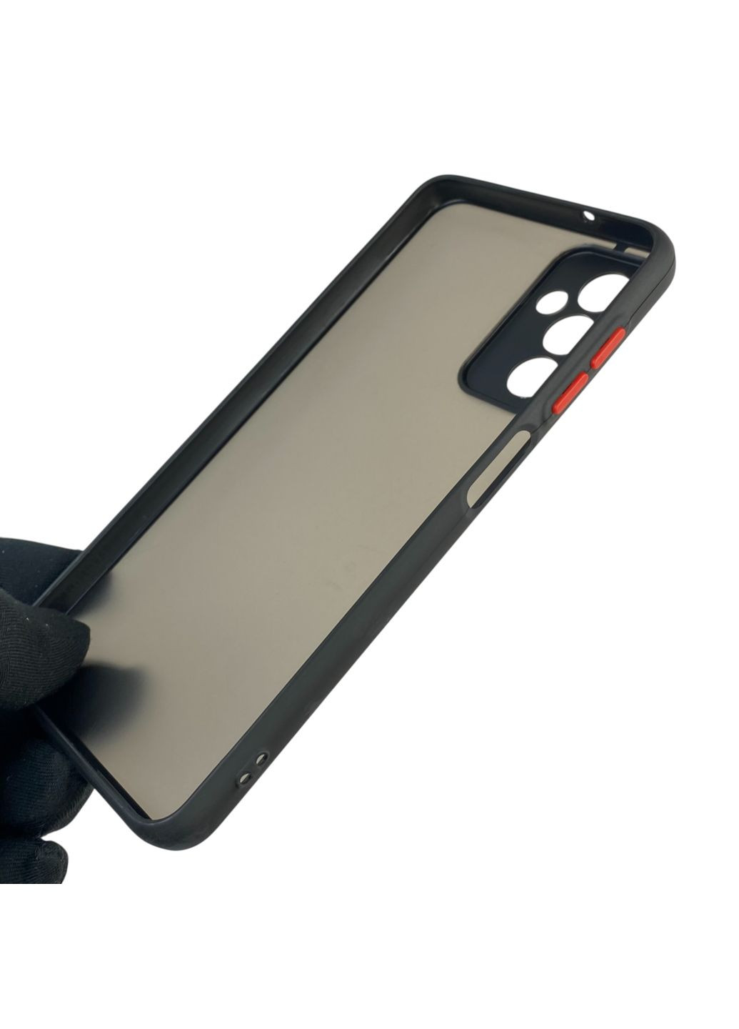 Чехол для телефона Galaxy M13 4G (SM-M135) с 3D принтом патриотическим с высокими бортами на самсунг м13 черный Samsung (366390136)