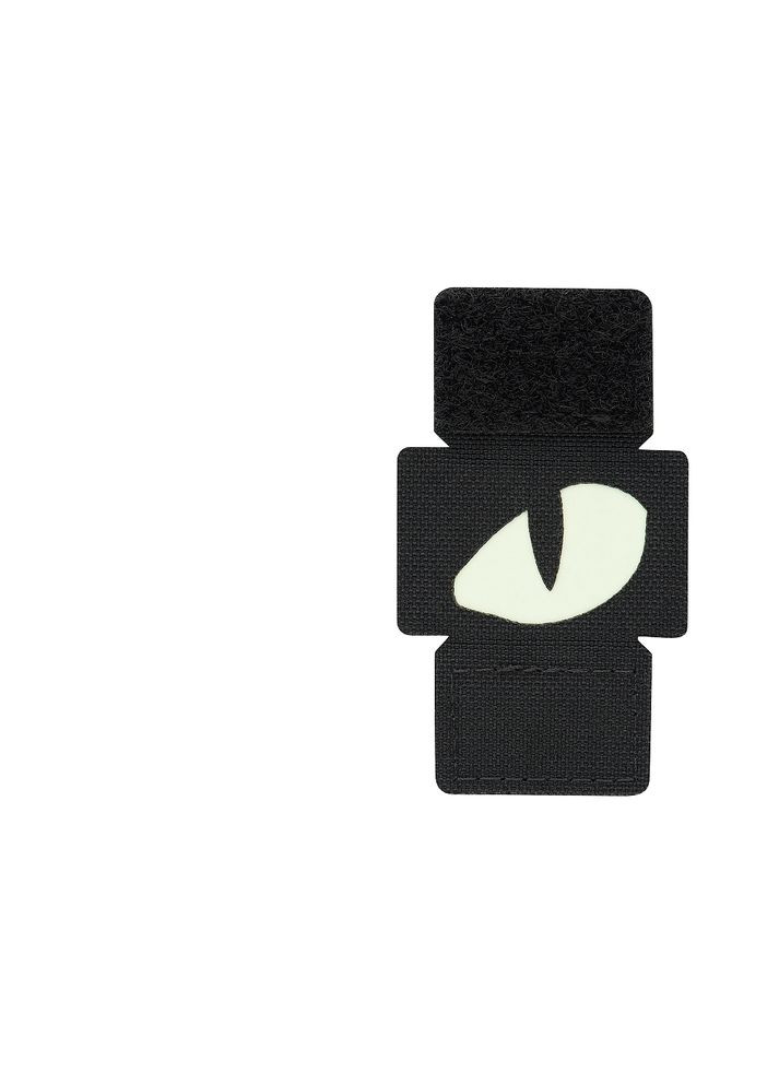 Нашивка Tiger Eyes Laser Cut (пара) Black M-TAC (315047153)