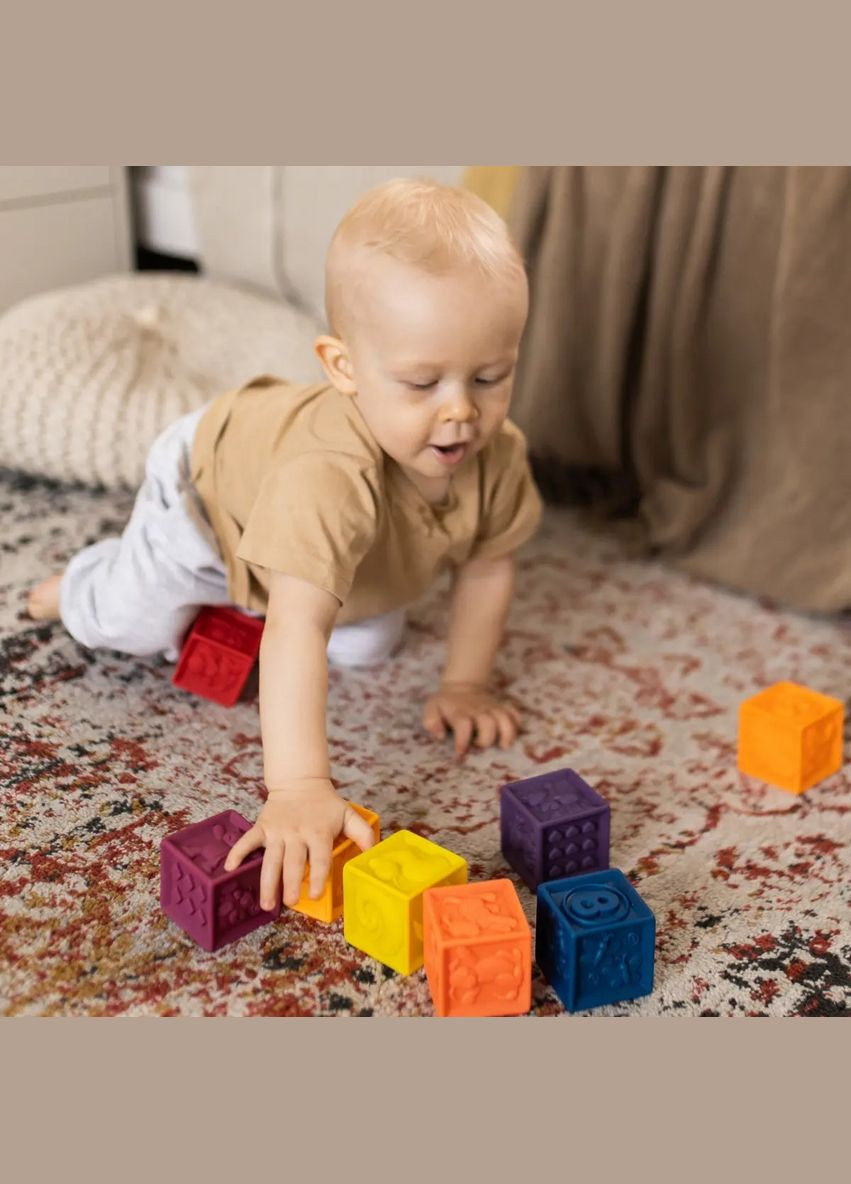 Кубики силіконові Порахуй-ка!, 10 шт. () Battat BX1002Z (335030810)