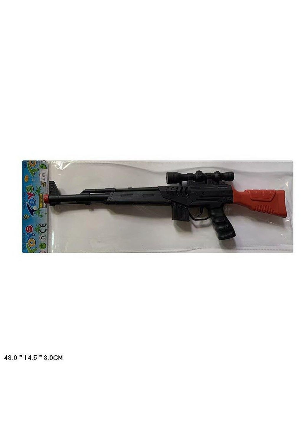 Автомат-трещотка 43*14, 5*3 см 5075-1 No Brand (334342537)