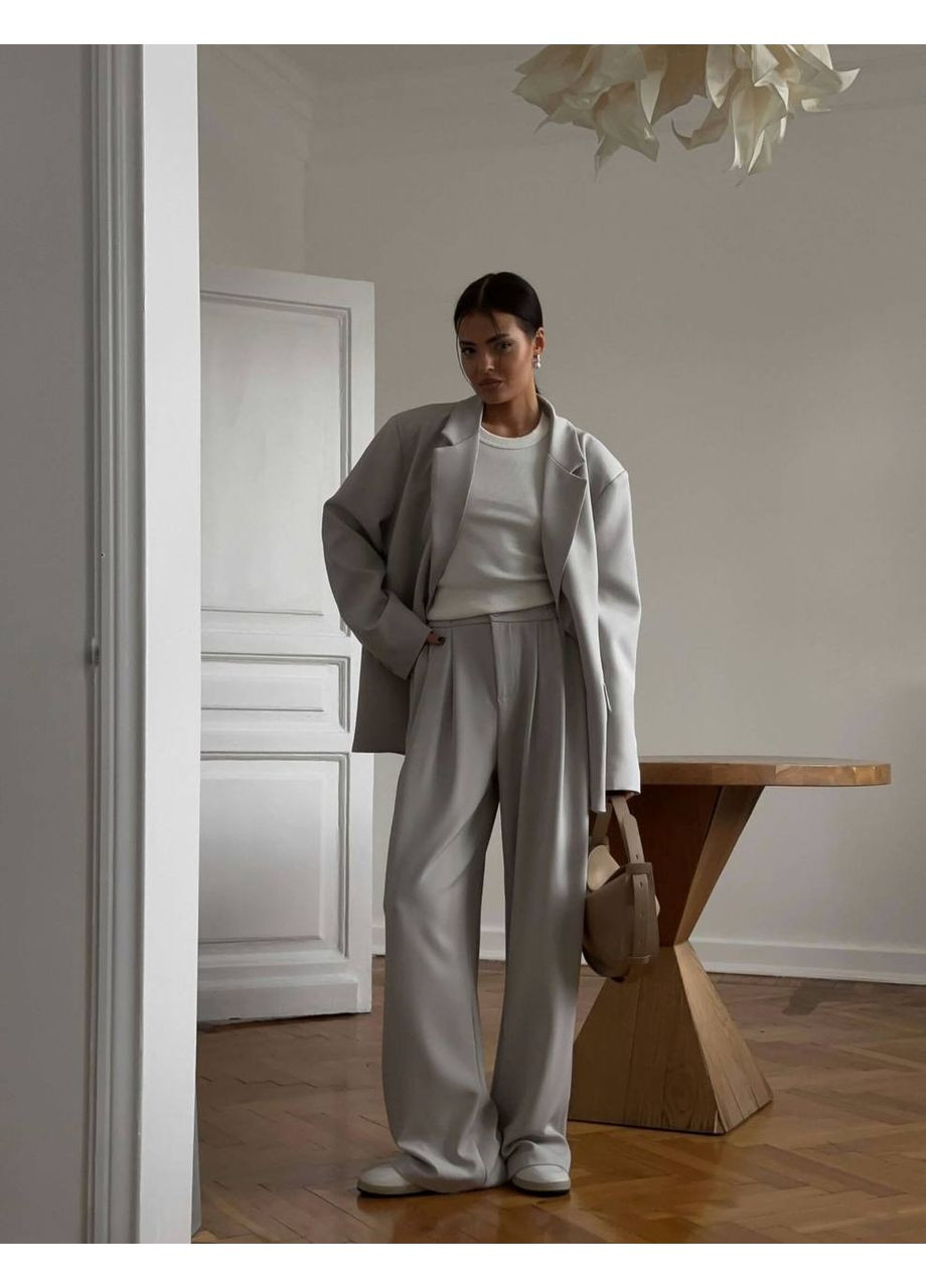 Классический костюм-двойка палаццо + пиджак No Brand Р4959-236/4 (351856746)