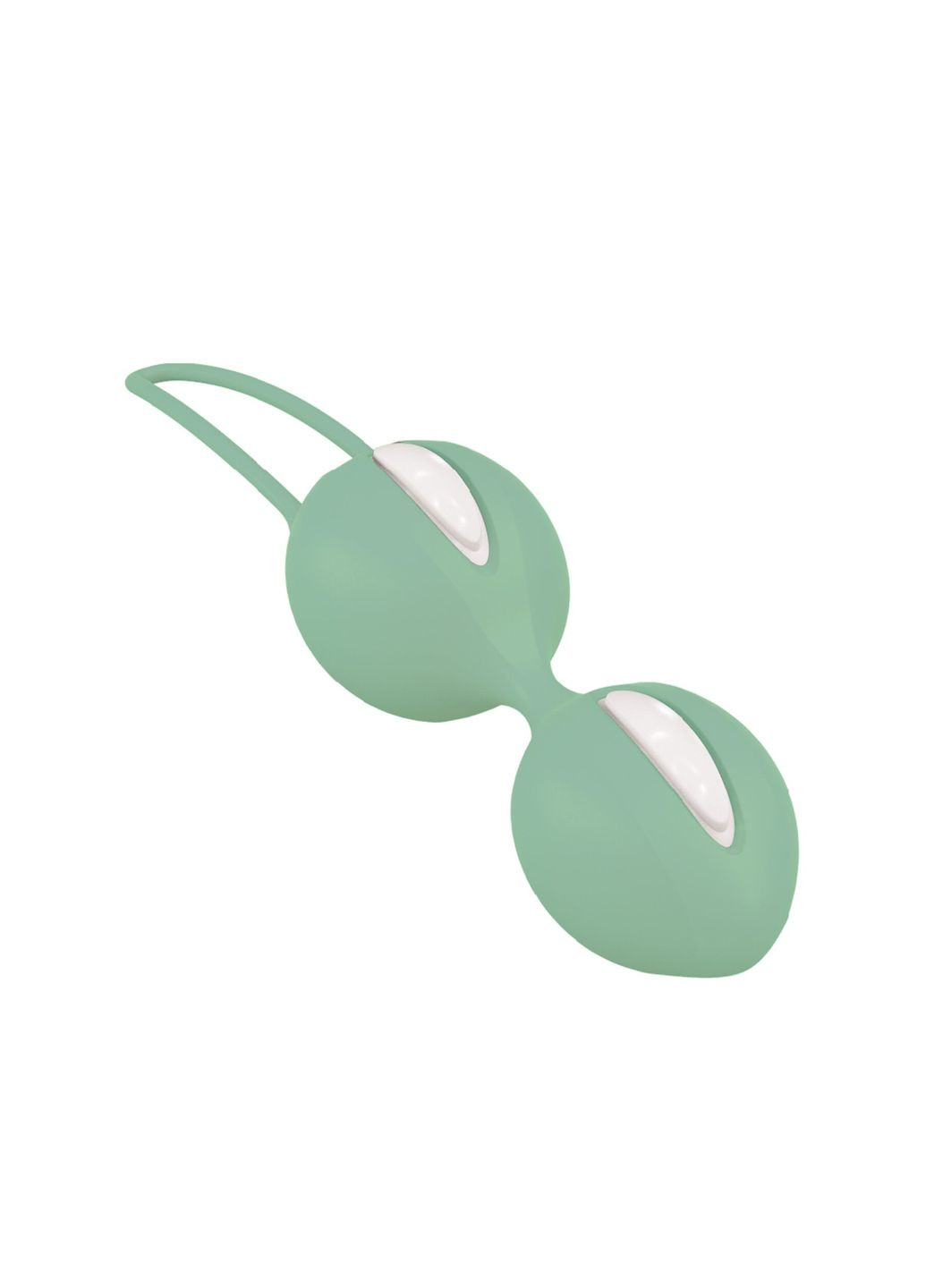 Вагинальные шарики SMARTBALLS DUO, фисташково-белые, 2 шт, диаметр 3,2 и 3,6 см Fun Factory (315149302)