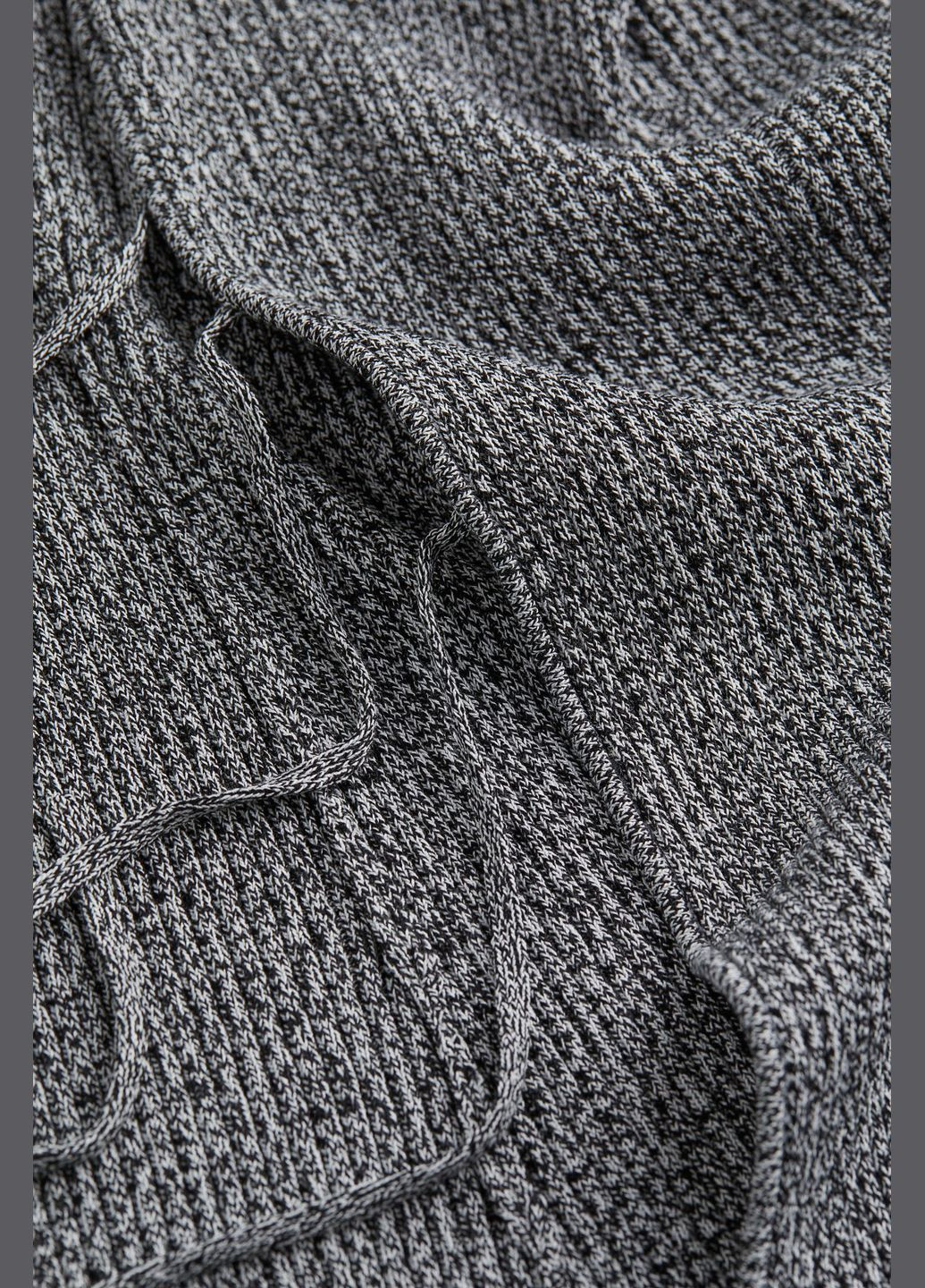 Черно-белый демисезонный кардиган H&M