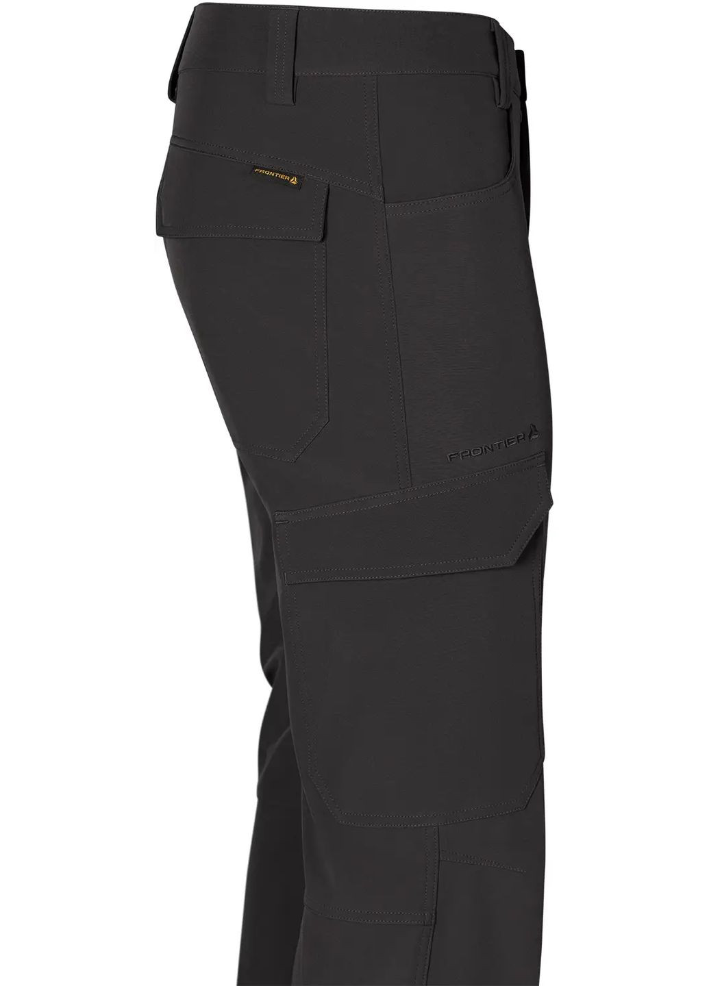 Черные демисезонные брюки No Brand