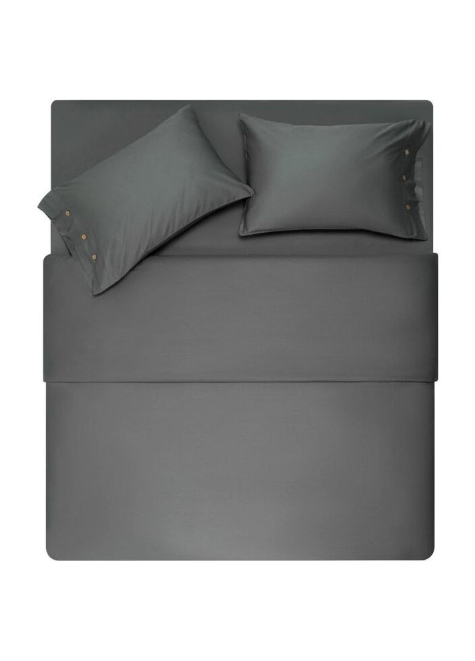 Постільна білизна полуторна Mix MatСh ART1622SD 180х240 см сіра Ardesto (336327492)