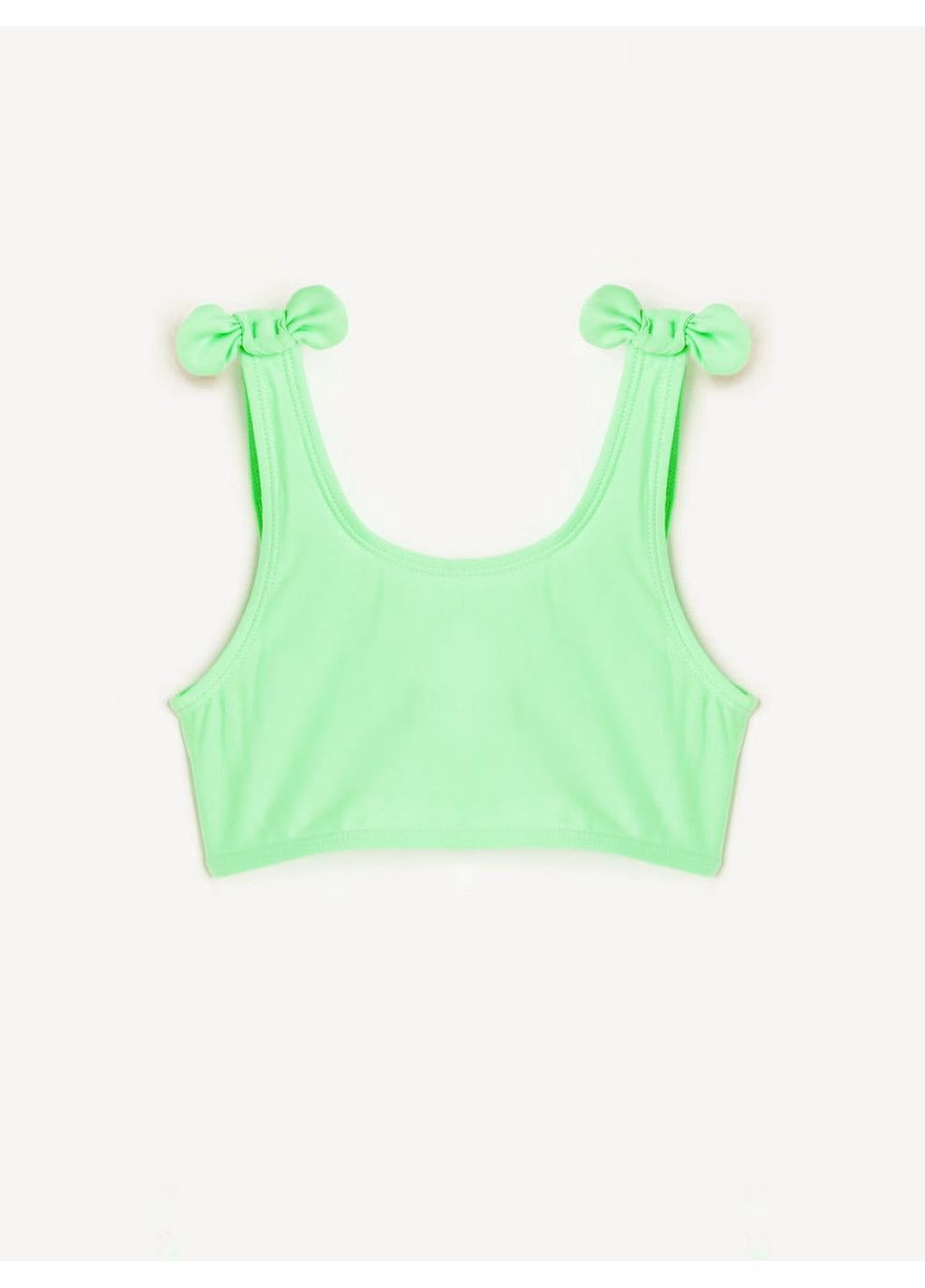 Салатовий літній купальний топ H&M