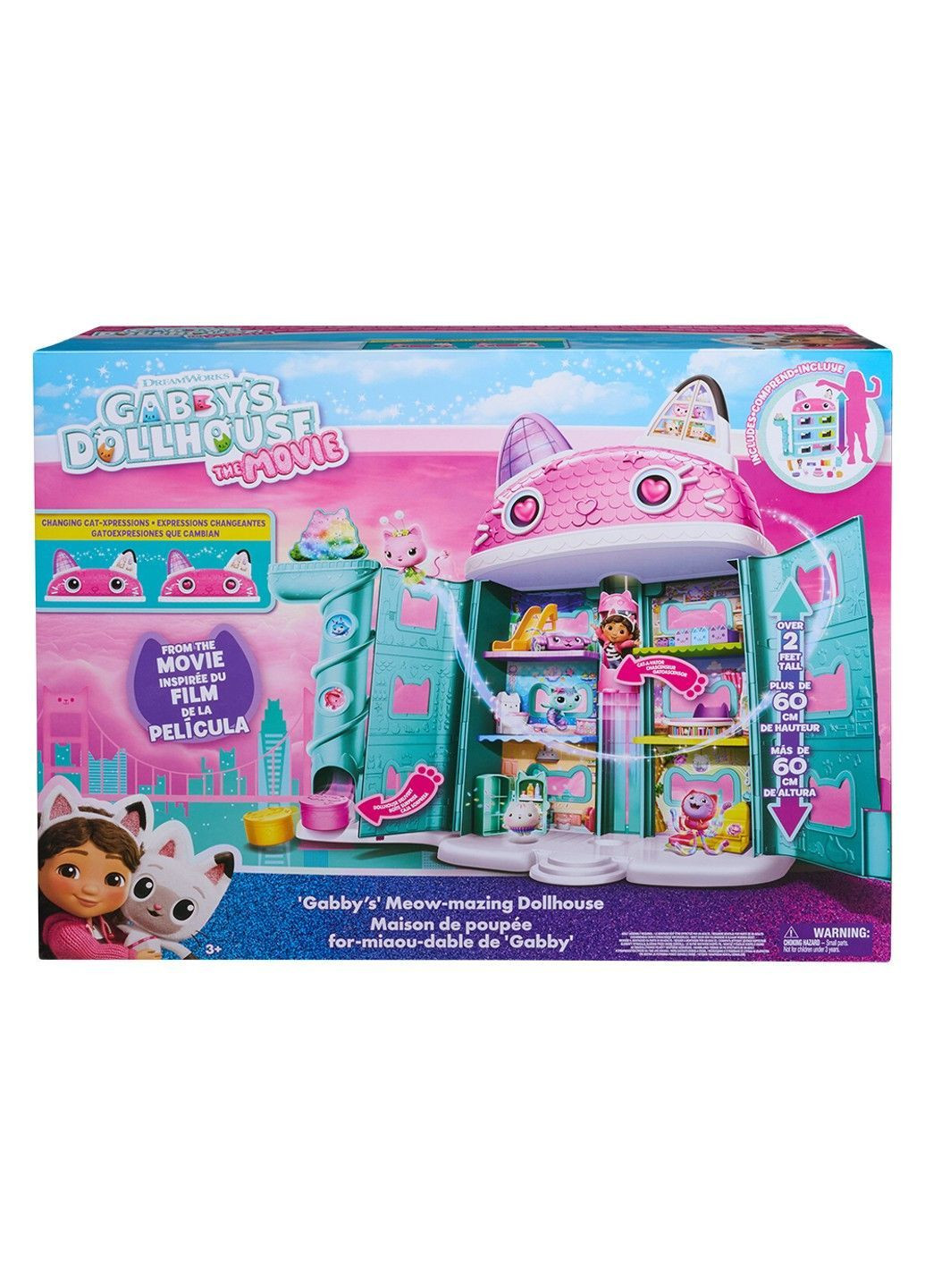 Кукольный домик Габби в кино: Игровой набор "Беспоконый домик Габби" Gabby's Dollhouse (365876242)