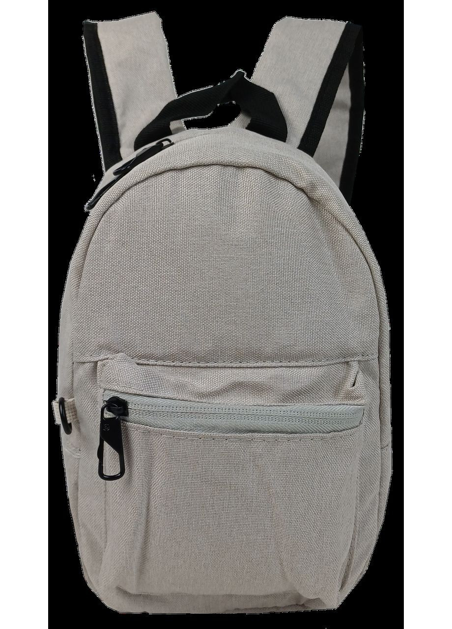 Маленький женский рюкзак 3L Антивор с RFid светло LS (369960166)