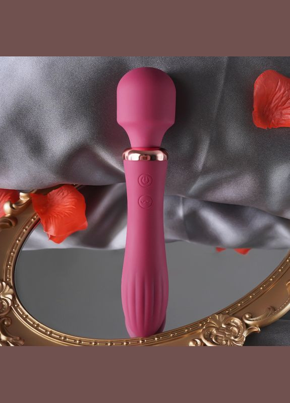 Вибратор микрофон с подогревом, женский двухсторонний вибратор для секса. Мощный стимулятор вибромассажер Lilo (315723271)