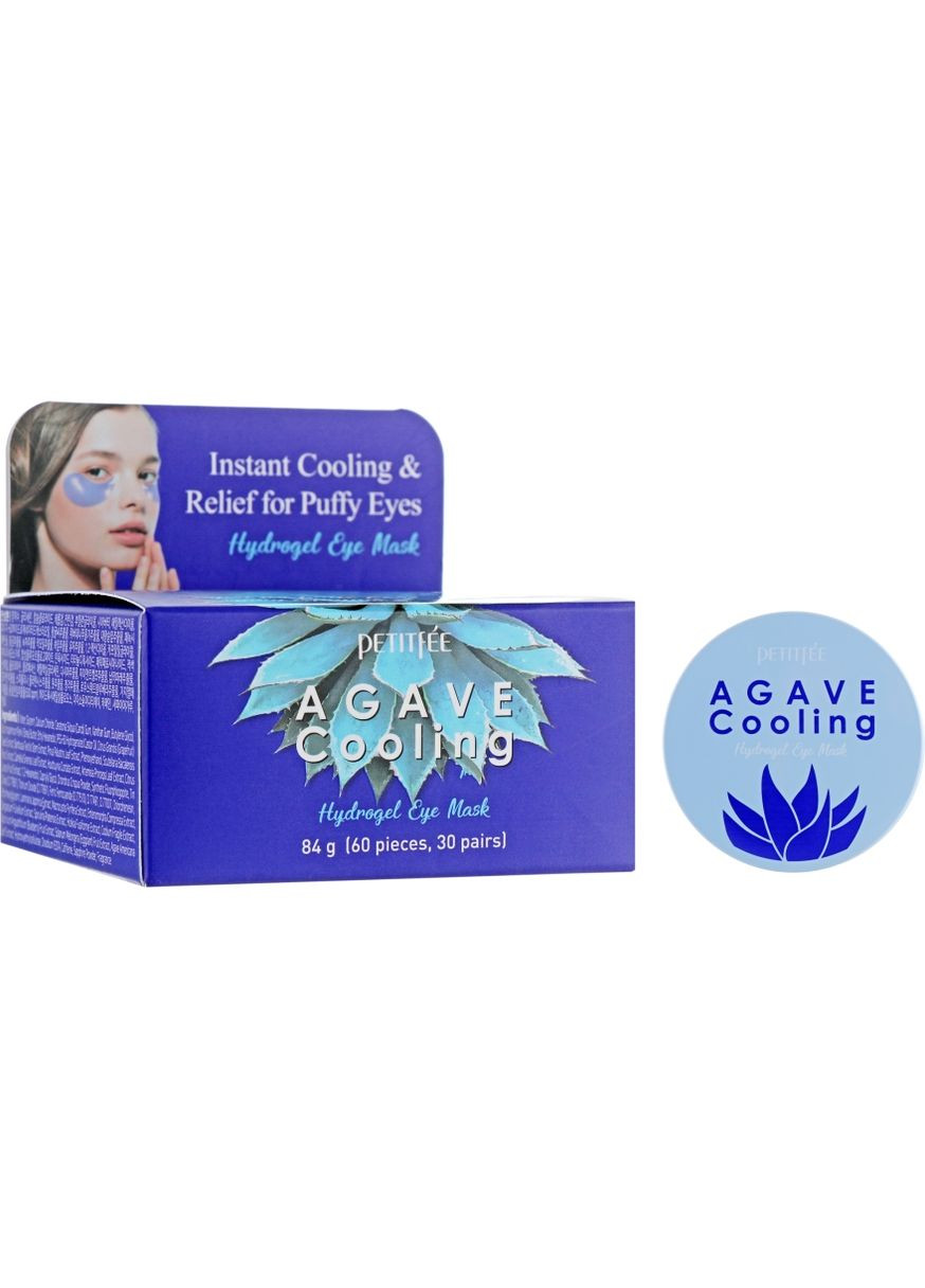 Гидрогелевые охлаждающие патчи для глаз с экстрактом агавы - Petitfee Agave Cooling Hydrogel Eye Mask 60шт (588509-36) Petitfee & Koelf (368652311)