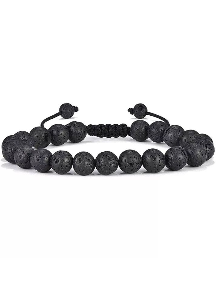 Браслет із лавового каменю на стяжці (80034) Hemst (301071213)