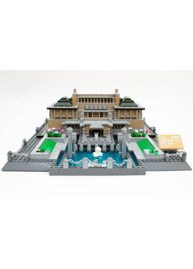 Конструктор Империал Отель в Токио, Япония (m172722) Wange Імперіал Готель в Токіо, Японія (367069755)