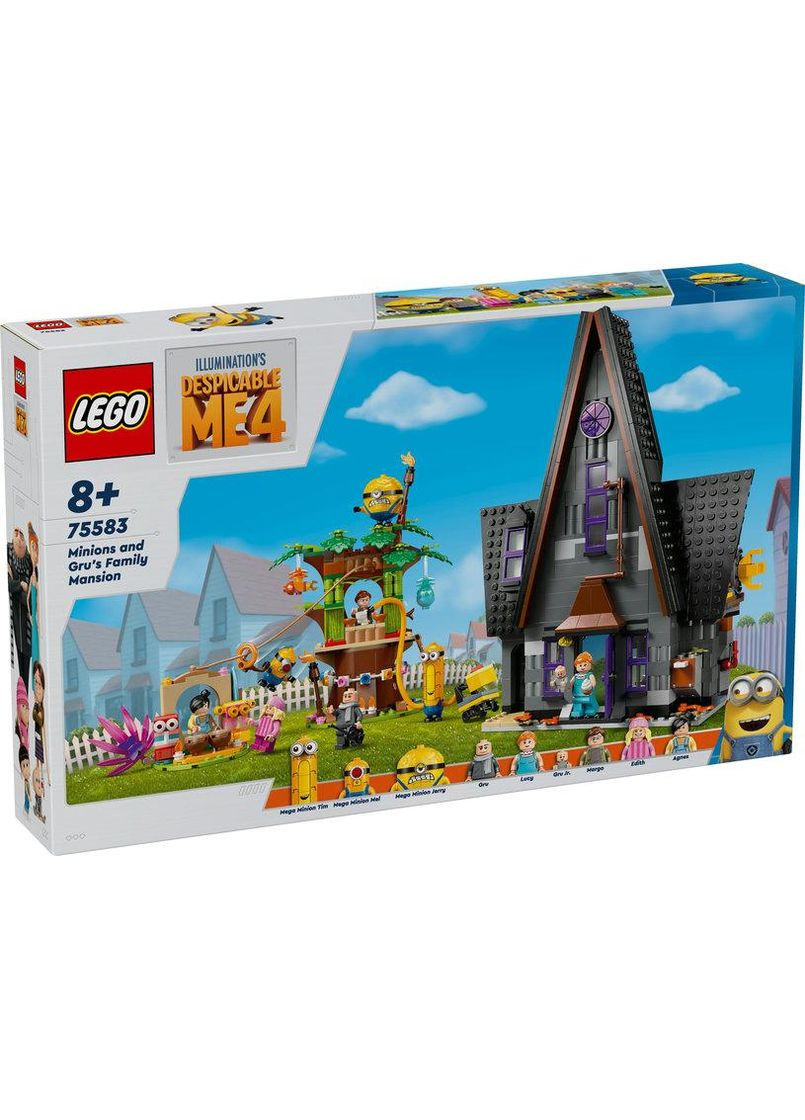Despicable Me Родинний маєток Ґру й посіпак 75583 Lego (372012621)