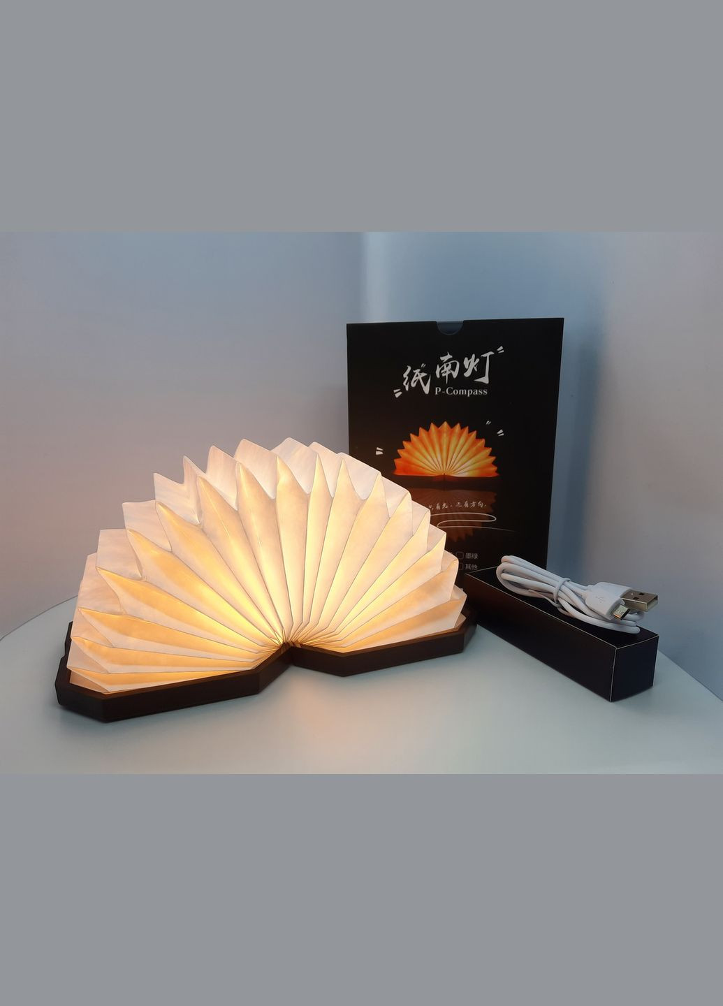 Светильник-книга BL10 5 цветов свечения Foldable Book Lamp VHG (338221062)