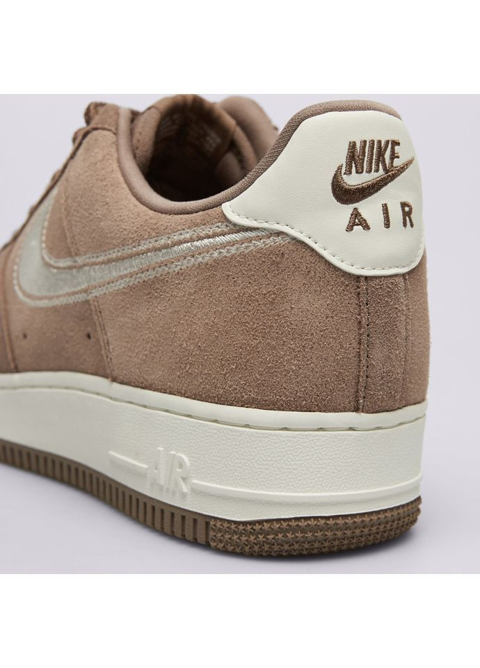 Коричневые демисезонные кроссовки air force 1 low "mink brown" Nike