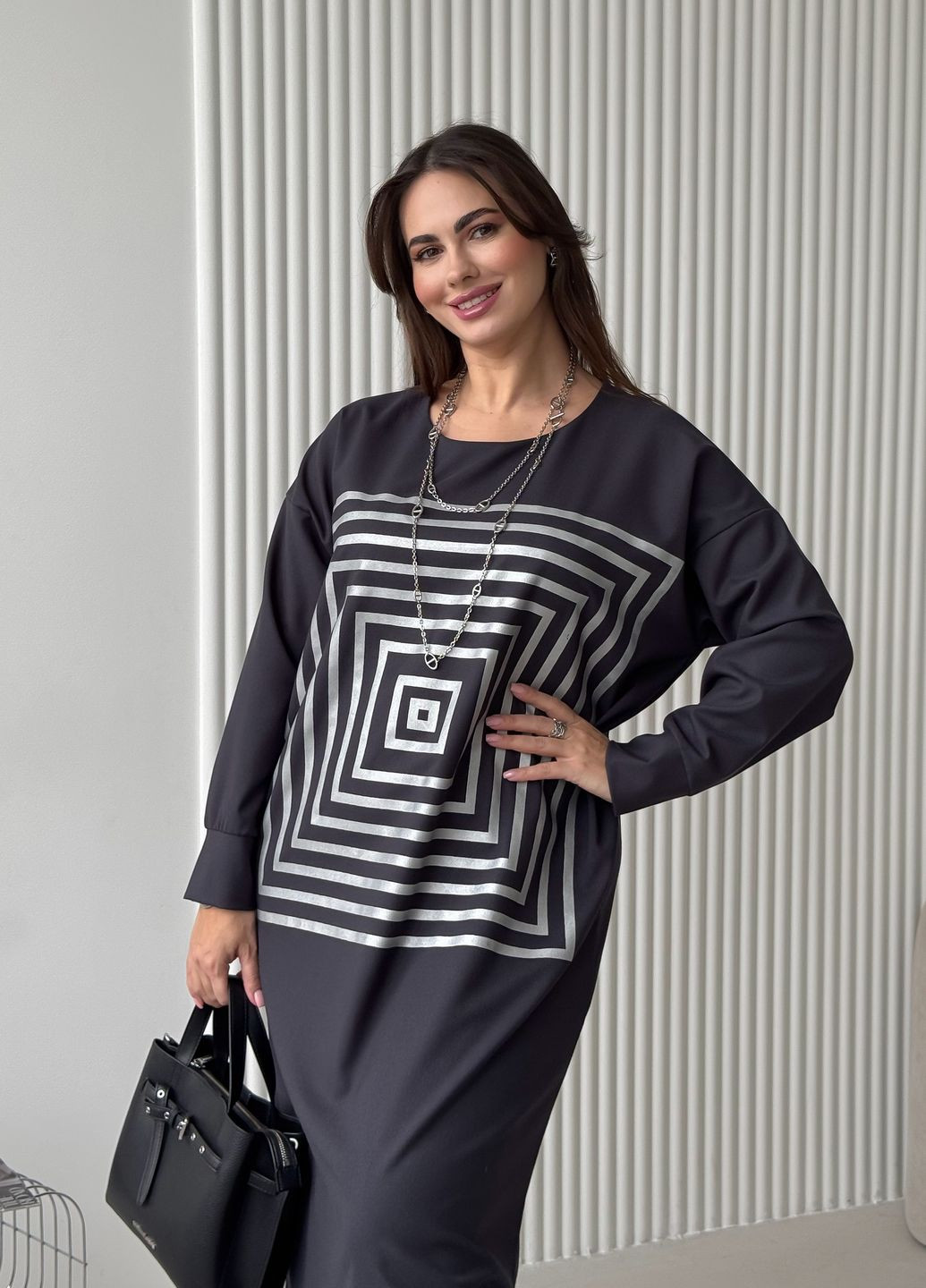 Сукня-туніка максі довжини No Brand (318096783)