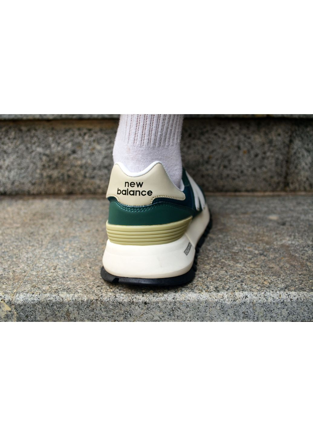 Серые демисезонные кроссовки мужские new balance 1300 green нью беланс 1300 No Brand