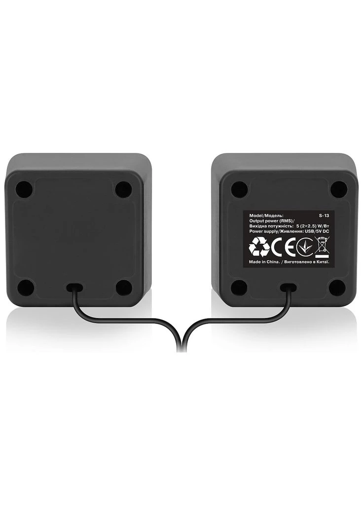 Акустична система S-13 USB Black (EL121100021) Real-El (382067051)