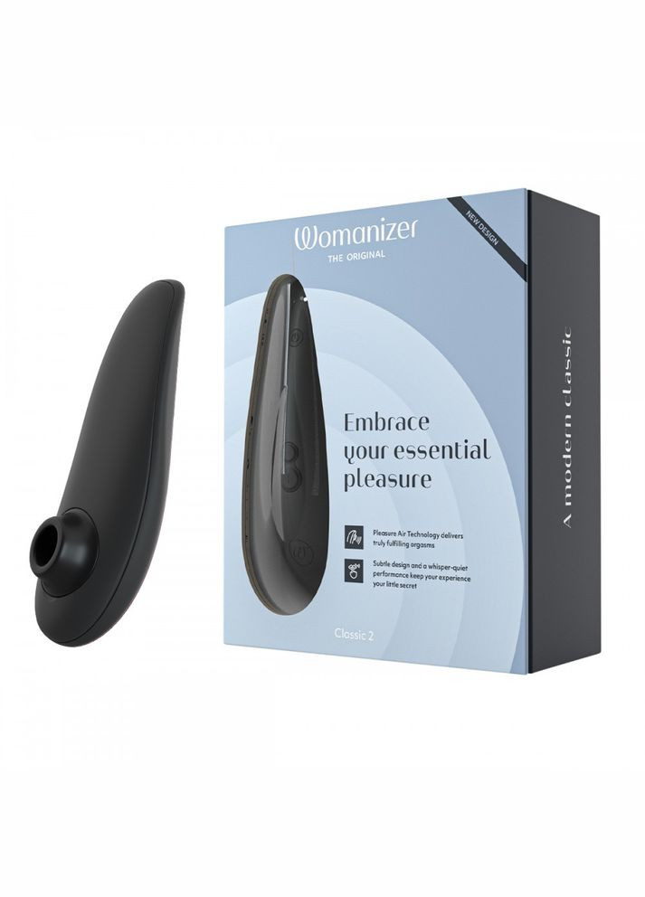 Вакуумний кліторальний стимулятор Classic 2 Black Womanizer (303890431)