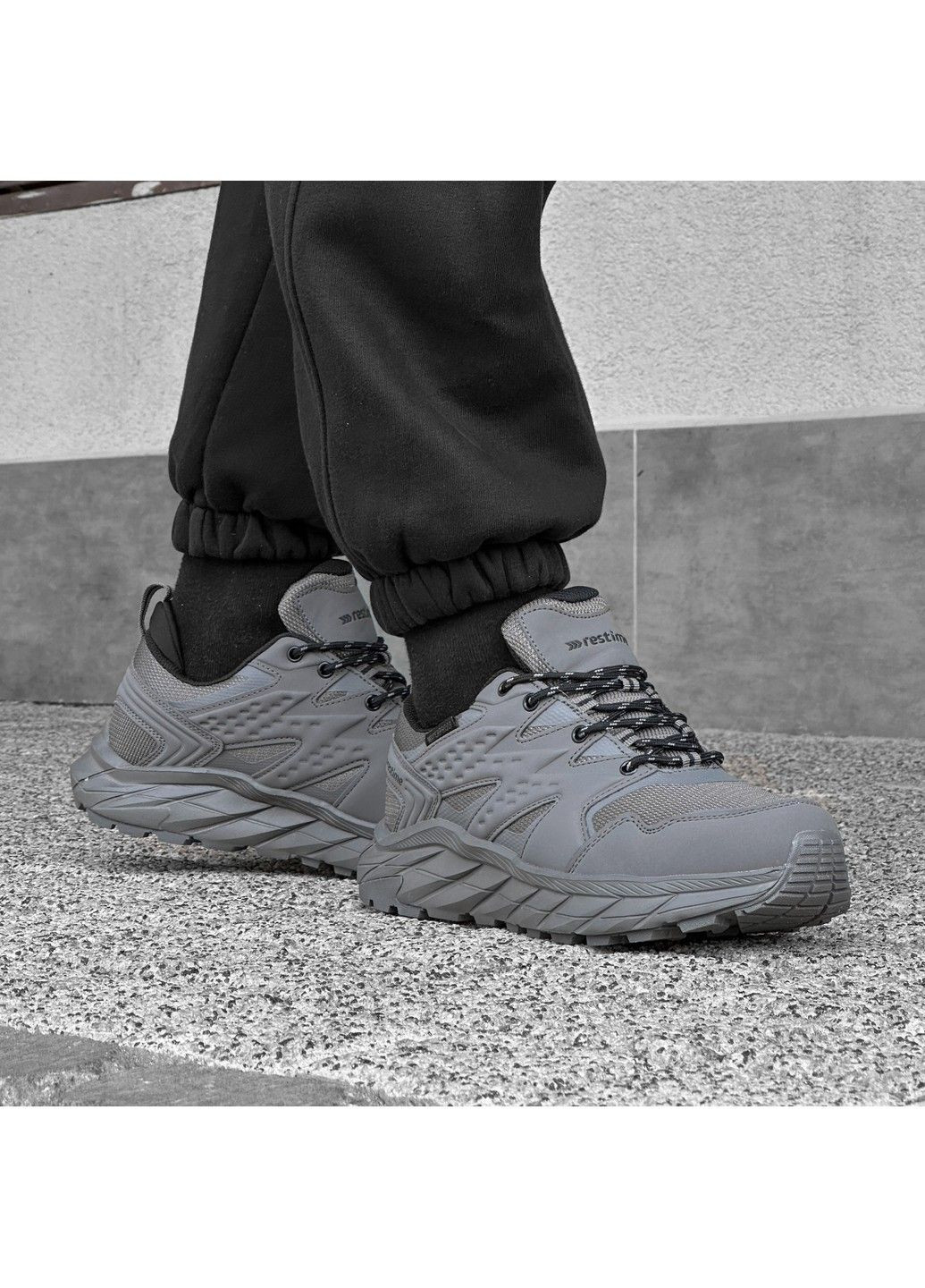 Сірі Осінні кросівки Restime