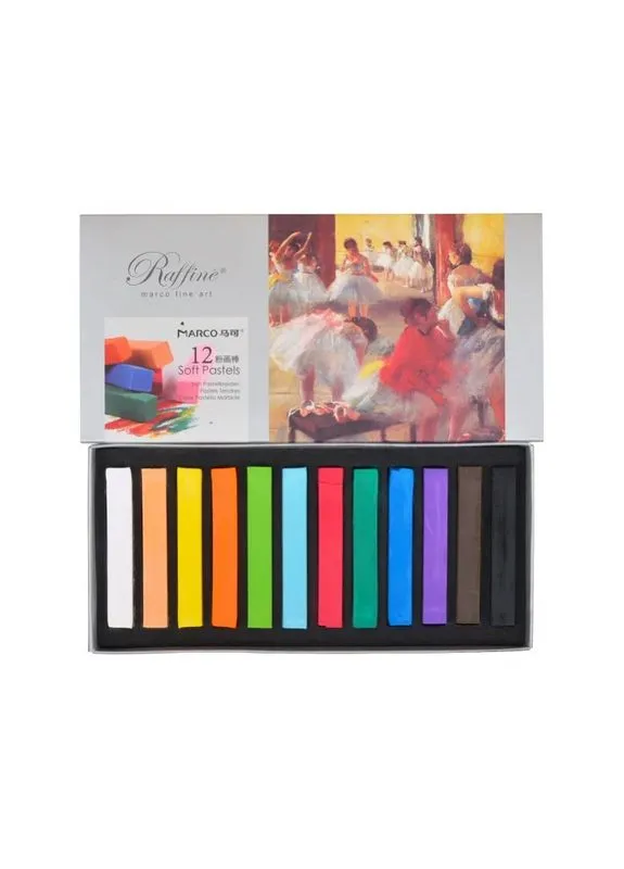 Пастель суха "Raffine fine art" /7300-12CB/ 12 кол. (1/6/72) Marco (391717596)