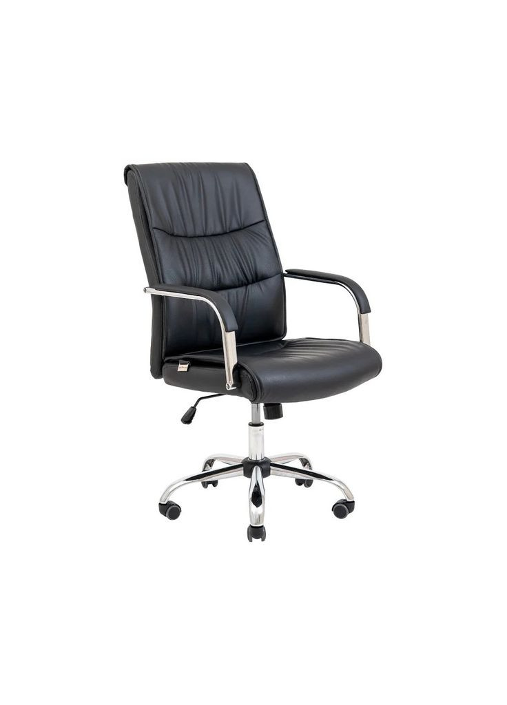 Офісне крісло Торонто Хром к/з чорний (m438404) Richman Торонто хром к/з чорний (366567039)