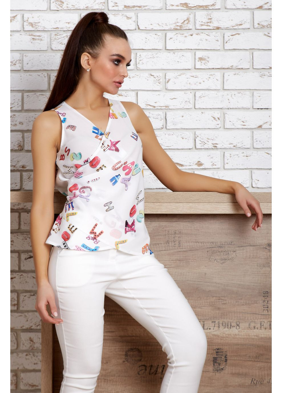 Біла блуза 659.1807 Seventeen