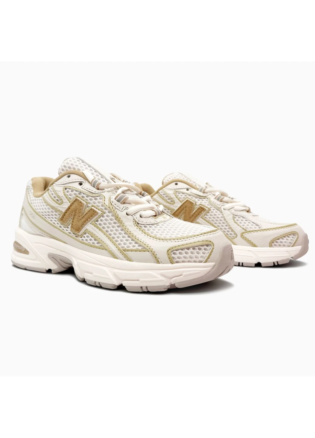 Білі Осінні кросівки чоловічі new balance 740 white / yellow нью беланс 740 No Brand