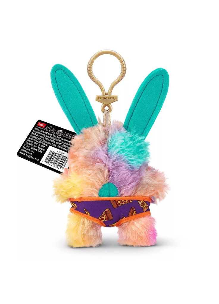 М'яка іграшка на кліпсі Кролячий Хаос (15705H) Fuggler (363134366)