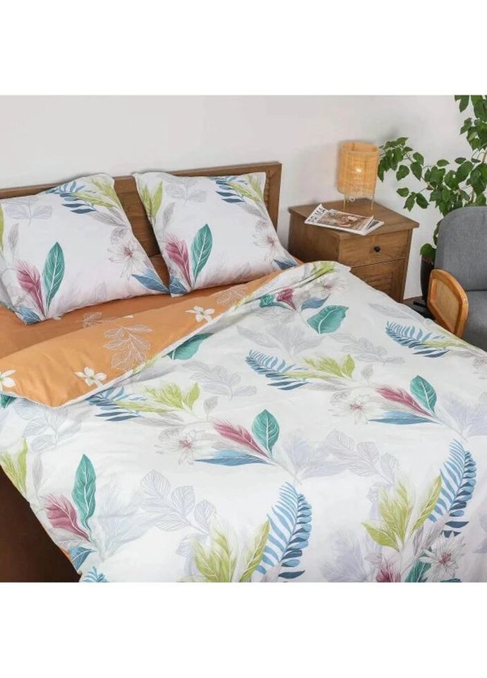 Постільна білизна сімейна Ранфорс 22195-S 210х143х2 см Viluta (327792112)