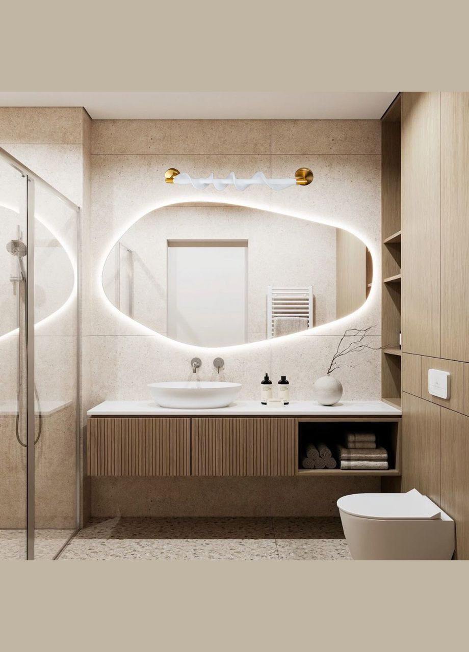 Настенный светильник/бра в стиле арт-деко 80 см (81-W3031 (800) AB) No Brand (370070203)