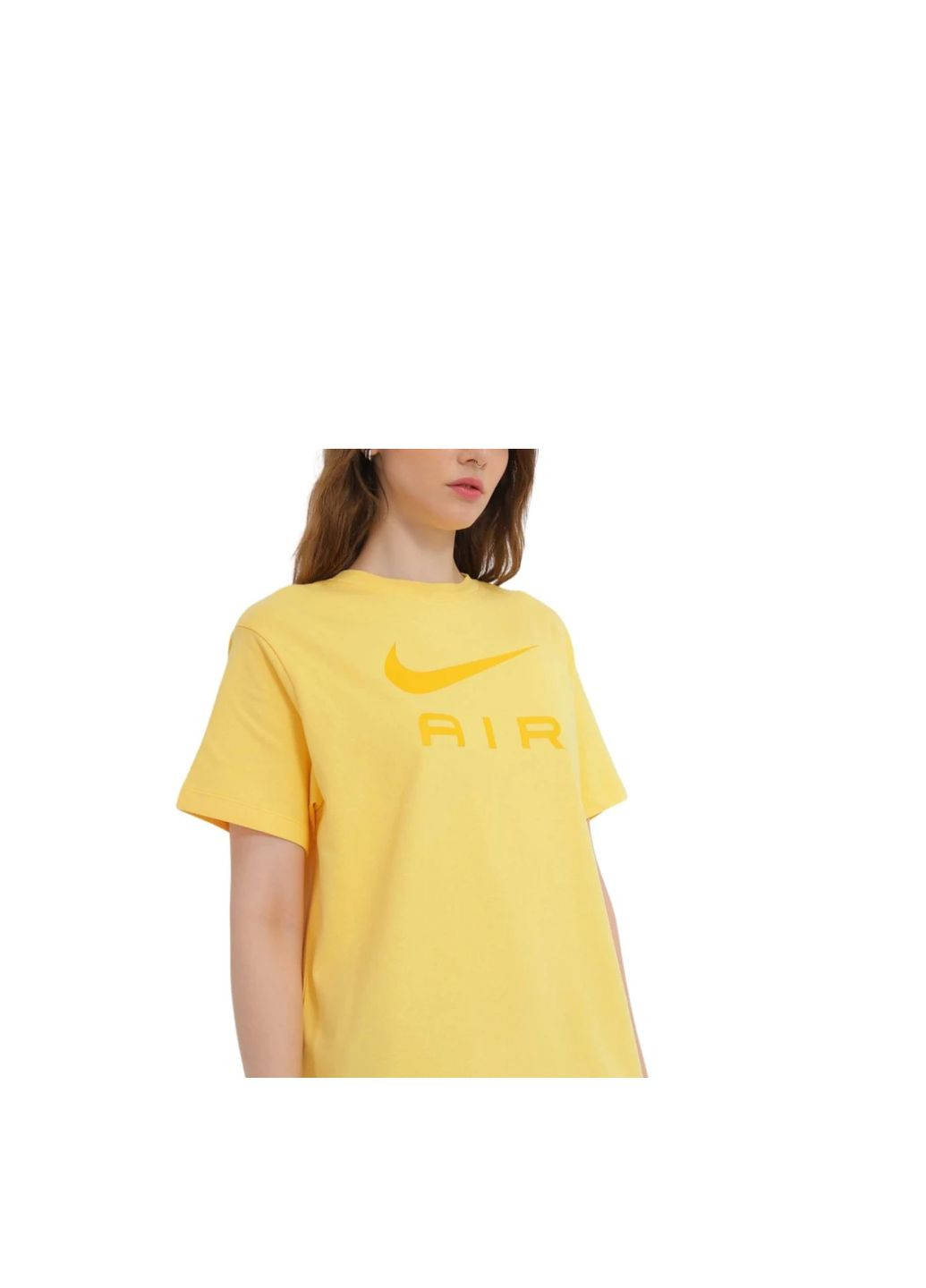 Жовта демісезон футболка w nsw tee air bf Nike