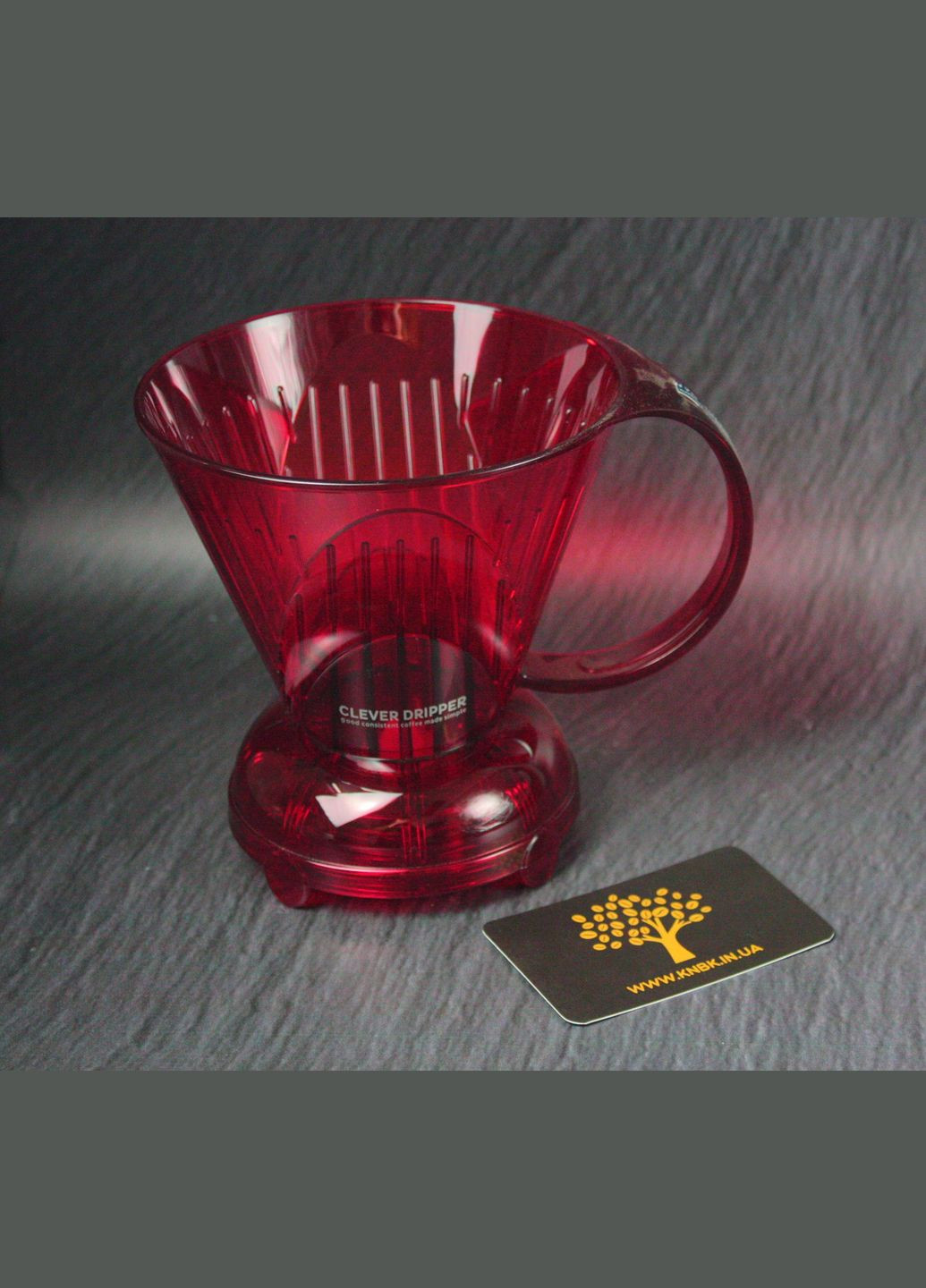Пуровер Клевер Dripper 530 мл. Прозрачный красный (R-MCDTRD-VS) Clever (303348059)